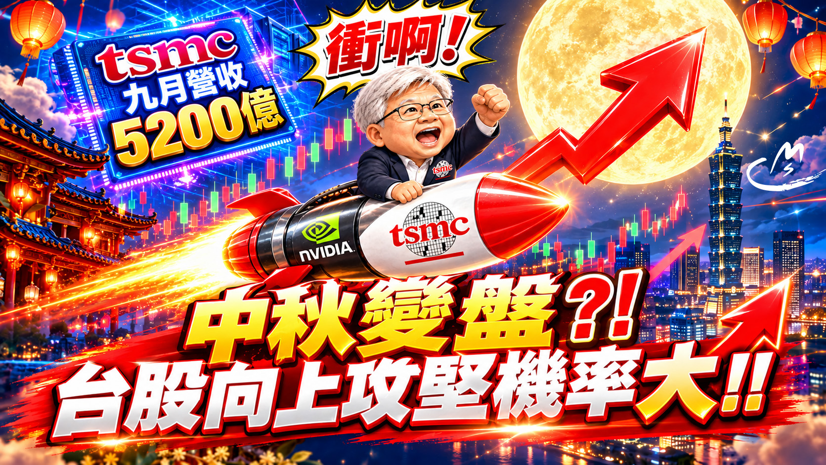 中秋變盤?!台股節後挑戰5萬點大關?!