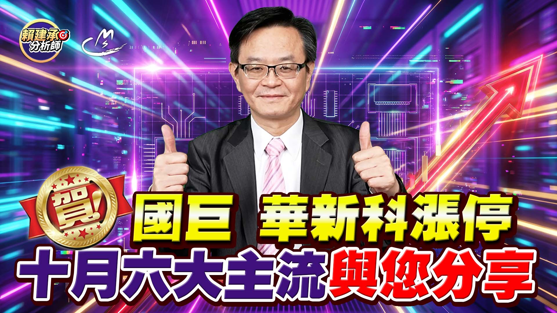 2026/10/01  賀!國巨、華新科漲停 10月六大主流與您分享